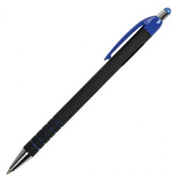 Ручка авт. Brauberg 144222 "Office Style" синяя 0,5мм, ассорти