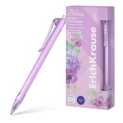 Ручка авт. ErichKrause 61088 синяя Nymph Matic Pastel Bloom 0,7мм