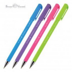 Ручка Bruno Visconti 20-0007 "Slim Write.Special" синяя 0,5мм шариковая, ассорти