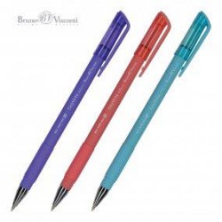 Ручка Bruno Visconti 20-0044 "EasyWrite.Joy" синяя 0,5мм шариковая, корпус ассорти
