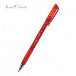 Ручка Bruno Visconti 20-0132 "Easy Write.Red" красная 0,5мм шариковая