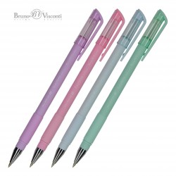 Ручка Bruno Visconti 20-0206 "EasyWrite Zefir" синяя 0,5мм, ассорти