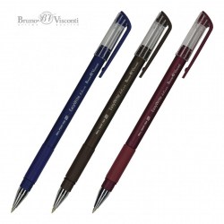 Ручка Bruno Visconti 20-0208 "Easy Write Ice" синяя 0,5мм, ассорти