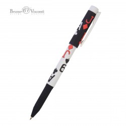 Ручка Bruno Visconti 20-0214/102 "FreshWrite. Игры. Карты" синяя 0,7мм шариковая