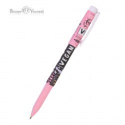 Ручка Bruno Visconti 20-0214/78 "FreshWrite.Vegan. Ароматный кофе" синяя 0,7мм