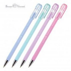 Ручка Bruno Visconti 20-0239 "FirstWrite. Zefir" синяя 0,5мм шариковая