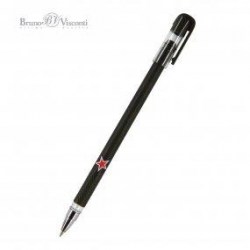 Ручка Bruno Visconti 20-0240/24 "MagicWrite.Милитари.Серый" синяя 0,5мм