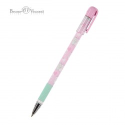 Ручка Bruno Visconti 20-0240/36 "MagicWrite.Обнимашки.Зайчики" синяя 0,5мм