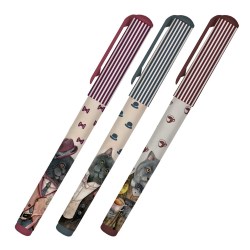 Ручка Bruno Visconti 20-0264/09 "DreamWrite. Очень важный кот" синяя 0,7мм ассорти