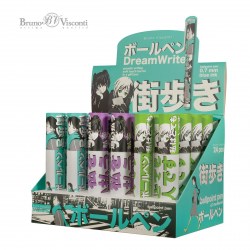 Ручка Bruno Visconti 20-0264/17 "DreamWrite.Manga Anime. City" синяя 0,7мм ассорти