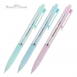 Ручка Bruno Visconti 20-0391/42 "FineClick.Zefir" черная 0,4мм, гелевая