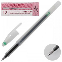 Ручка гелевая Фарм Союз РГ 133-04 зеленая "Status" 0,5мм  109244
