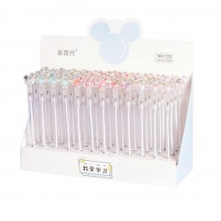 Ручка-игрушка Alingar AL7831 "Мышка" шариковая синяя 0,7мм ассорти