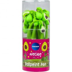 Ручка-игрушка Centrum 81022 "Авокадо" синяя 0,7мм, шариковая, ассорти