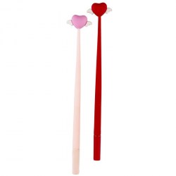 Ручка-игрушка Centrum 81024 "Сердце" синяя 0,7мм, шариковая, ассорти