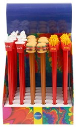 Ручка-игрушка Centrum 89529 "Еда" синяя 0,7 ассорти