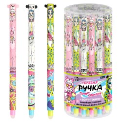 Ручка-игрушка Феникс 62564 "КИГУРУМИ" пиши-стирай гелевая синяя 0,5мм