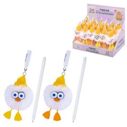 Ручка-игрушка FUNSTER (Фанстер) 144252"FLUFFY DUCK" синяя 0,7мм Самсон