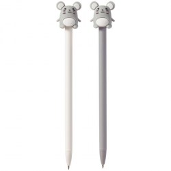 Ручка-игрушка MESHU 296379 "Cute Mouse" синяя 0,7 ассорти 