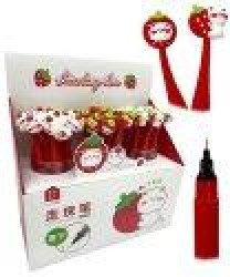 Ручка-игрушка Нева Маркет CМ-75 чер 0,5мм "Котик с клубничкой", игольч ст, роллер