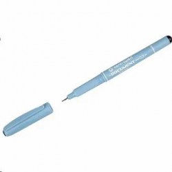 Ручка капилярная Centropen 2631 черная "Document" 0,1мм метал. наконечник 214332