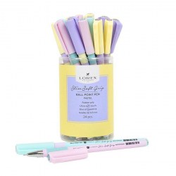Ручка Lorex LXOPSSG-PS3 Slim Soft "PASTEL" масл, синий 0,5мм 204808