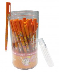 Ручка пиши-стирай Centrum 70497 Каваи "Котики " гелевая синя 0,5мм 