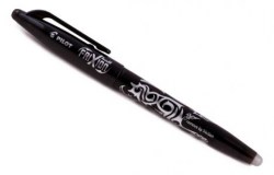 Ручка пиши-стирай Pilot BL-FRO-7-B Frixion Ball 0,7мм черная