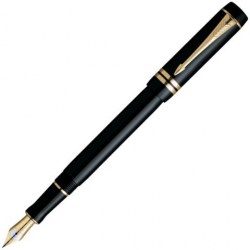 Ручка подар.  DUOFOLD РП Black GT S0690410 /Parker/