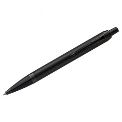 Ручка подар.  IM РШ Achromatic Black 1,00мм синяя 2127618 (Parker)