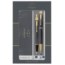Ручка подар.  IM РШ Black GT 1,00мм + РП 1,00мм 2093216 /Parker/