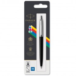 Ручка подар.  JOTTER РШ Black 1,00мм синяя, кпнопочн. 2096873 /Parker/