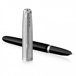 Ручка подар. Parker РП "51 Black CT" черная 0,8мм подар упак 2123491 