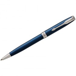 Ручка подар. Parker SONNET РШ Subtle Blue CT 1,0мм черная, поворот. 1931536