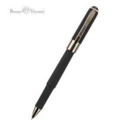 Ручка шариковая Bruno Visconti 20-0125/25 "Monaco" синяя 0,5мм черный корпус