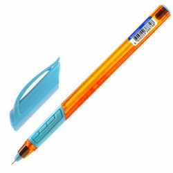 Ручка синяя Brauberg 144074 Extra Glide GT Sky Blue 0,7мм светло-синий, грип 