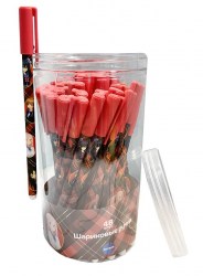 Ручка синяя Centrum 70494 Аниме "Ученицы" шариковая 0,7мм 