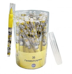 Ручка синяя Centrum 70505 Аниме "Подростки" гелевая 0,5мм 