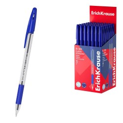 Ручка синяя ErichKrause 65681 Звезда Grip, 1,2мм