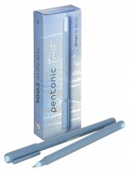 Ручка синяя Linc Pentonic 7044-B FROST, голубой корпус 0,7мм 239288