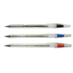 Ручка Zebra THE2000 Metal Tip красная шариковая 0,7мм 829339