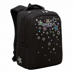 Рюкзак Grizzly RG-366-5/1 Звездопад черный