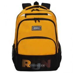 Рюкзак Grizzly RU-530-6/5 черный-желтый