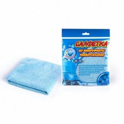 Салфетка д/уборки Мр.Бульк 30*30см микрофибра универс 1шт. СХ-007