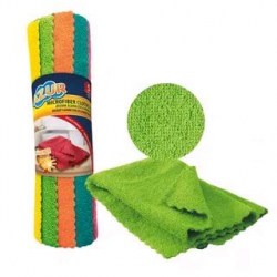 Салфетка д/уборки York 026190 "Azur" 30*30см, микрофибра 5шт 281276