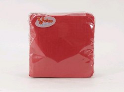 Салфетки бумажные "Linia Veiro" 50л. красные интенсив