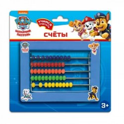 Счеты Играем вместе. Щенячий патруль блистер 19х19х2см В1367937-R8 36820/325257