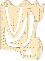 Шаблон графиков математических функций 703061 пластик