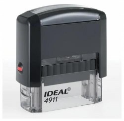 Штамп 4911/DB/L 1.1 "ПОЛУЧЕНО" черный /IDEAL/ 161486