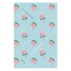 СКИДКА 30% Ежедневник 3-025/28 А5 "Арбузики" глянц кл (Альт)